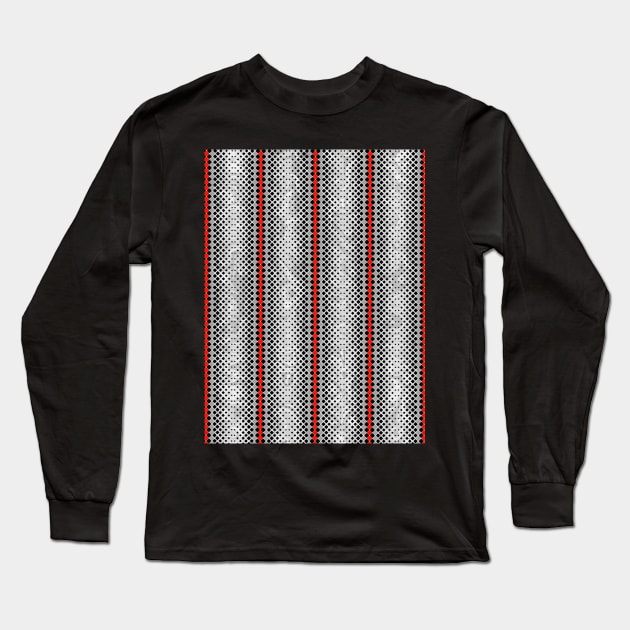 Snake Skin Red Long Sleeve T-Shirt by SartorisArt1